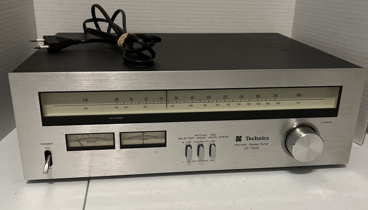 Technics ST-7300 Stereo Tuner - Works - Clean | eBay