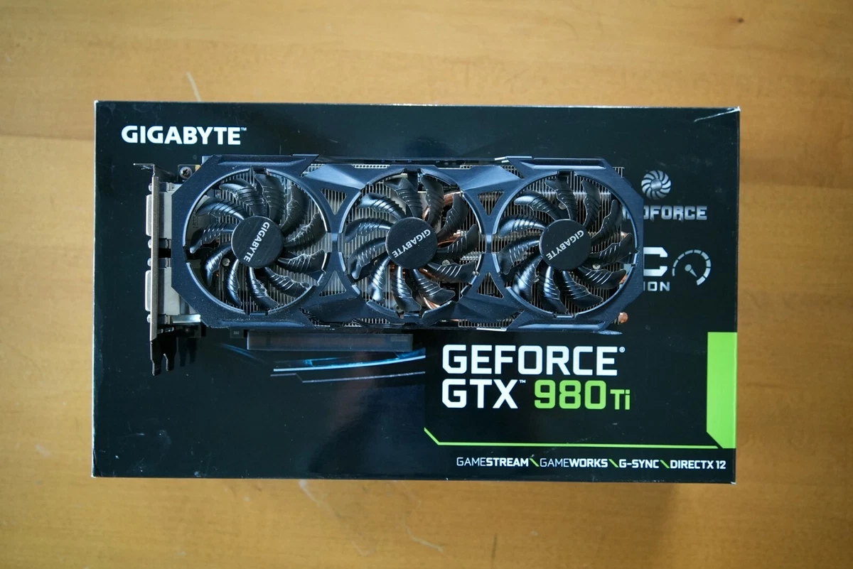 GIGABYTE NVIDIA GeForce GTX 980 Ti Computer Graphics Cards for
