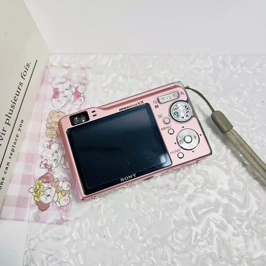 SONY Cyber-shot DSC-W80 Pink 7.2MP 3x optical zoom Digital Camera