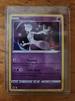 Mewtwo 059/159 Crown Zenith Holo Rare NM/M Pokemon Card | eBay