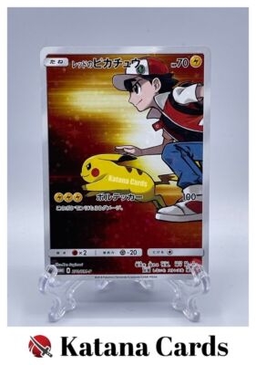 EX/NM Pokemon Cards Red's Pikachu PROMO 270/SM-P SM-P Japanese | eBay