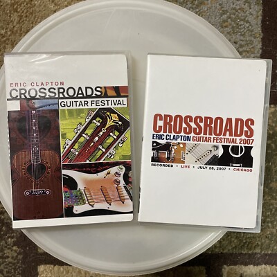 Eric Clapton Crossroads Guitar Festival DVD Sets 2004 & 2007 (B7