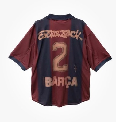 M/L - Travis Scott x Nike x Barcelona Retro 2000/01 Home Skeleton