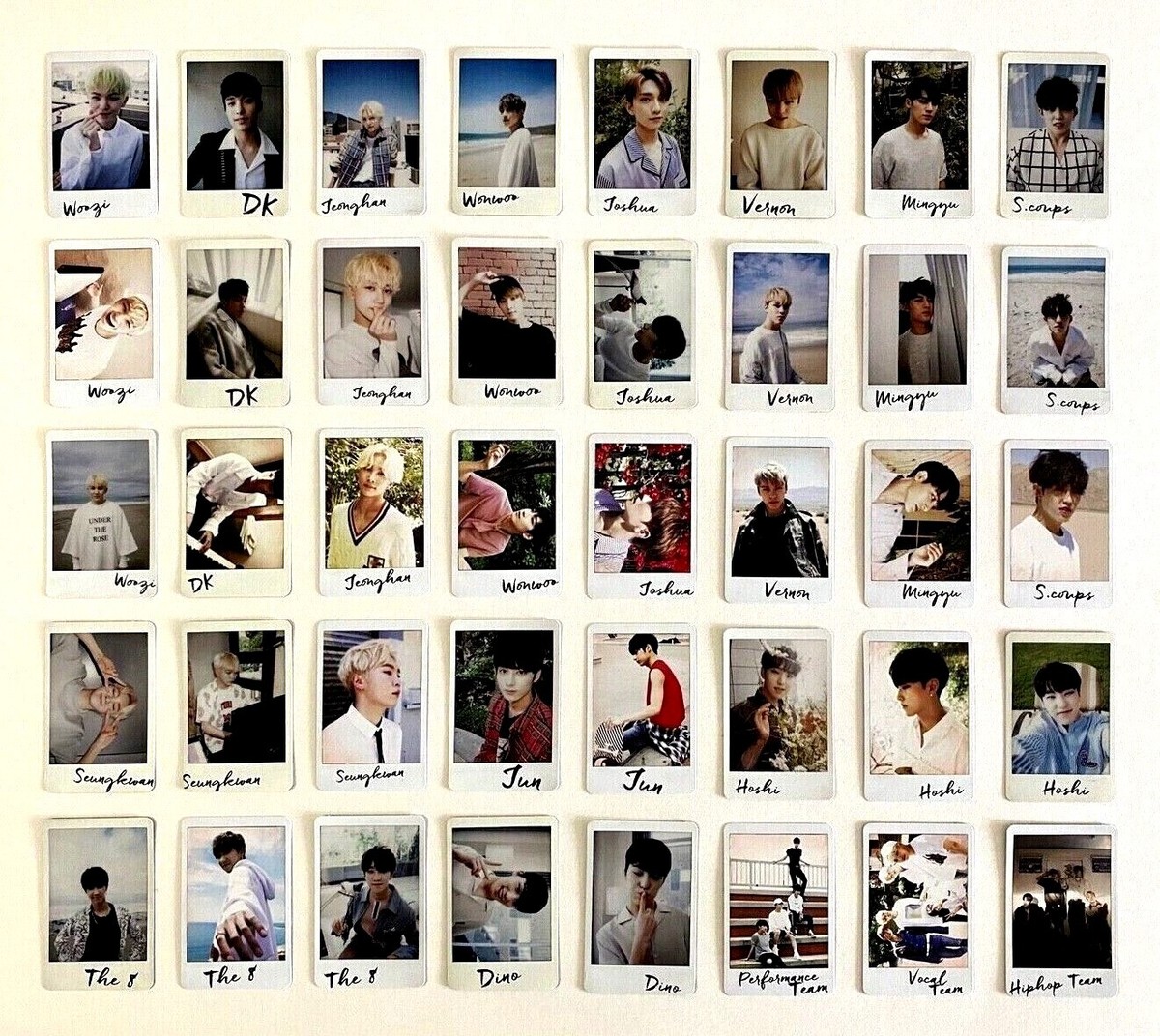 Seventeen 4th mini Album AL1 Al1 Official Photocard - Jeonghan