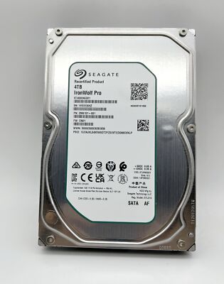 Seagate ST4000NE001 IronWolf Pro NAS 4TB 3.5'' SATA 256MB 7200RPM