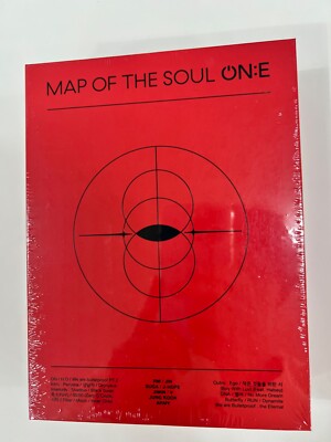 FACTORY SEALED] BTS MAP OF THE SOUL ON:E DVD Official K-POP Goods