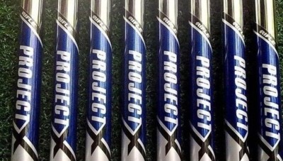 Brand New RIFLE PROJECT X 5.5 FLIGHTED Steel Iron Shafts 3-PW .355