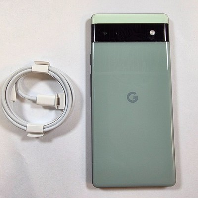 Factory Unlocked Google - Pixel 6a 128GB - Sage | eBay