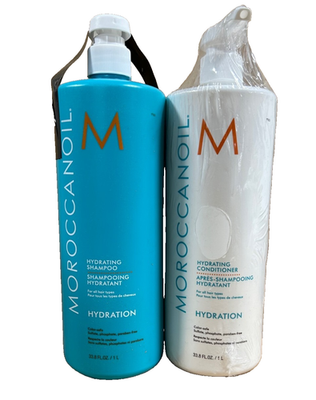 NEW** Moroccanoil Hydrating Shampoo and Conditioner 33.8 oz | eBay
