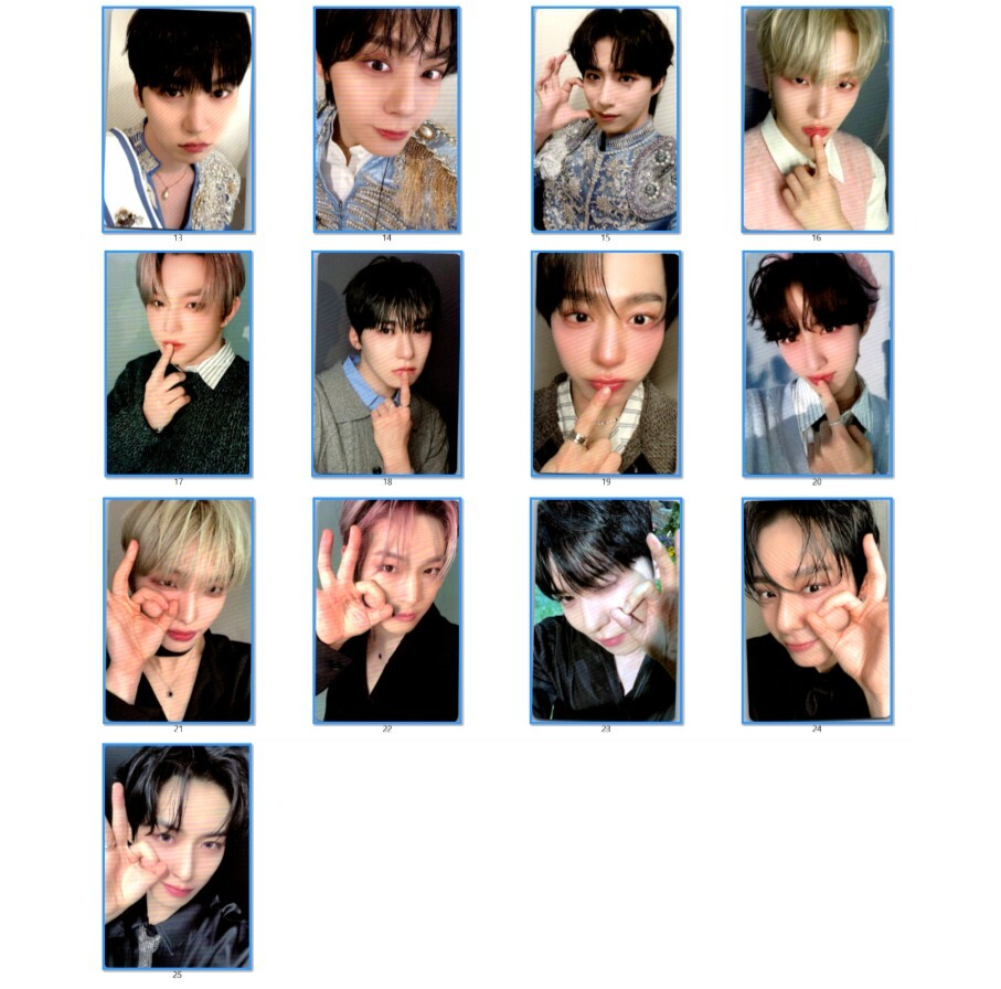 ONEUS - [Dear M] Album Official book /mystery box ver PHOTOCARD