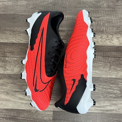 Nike Phantom GX Academy Multi-Ground Soccer Cleats Black Red
