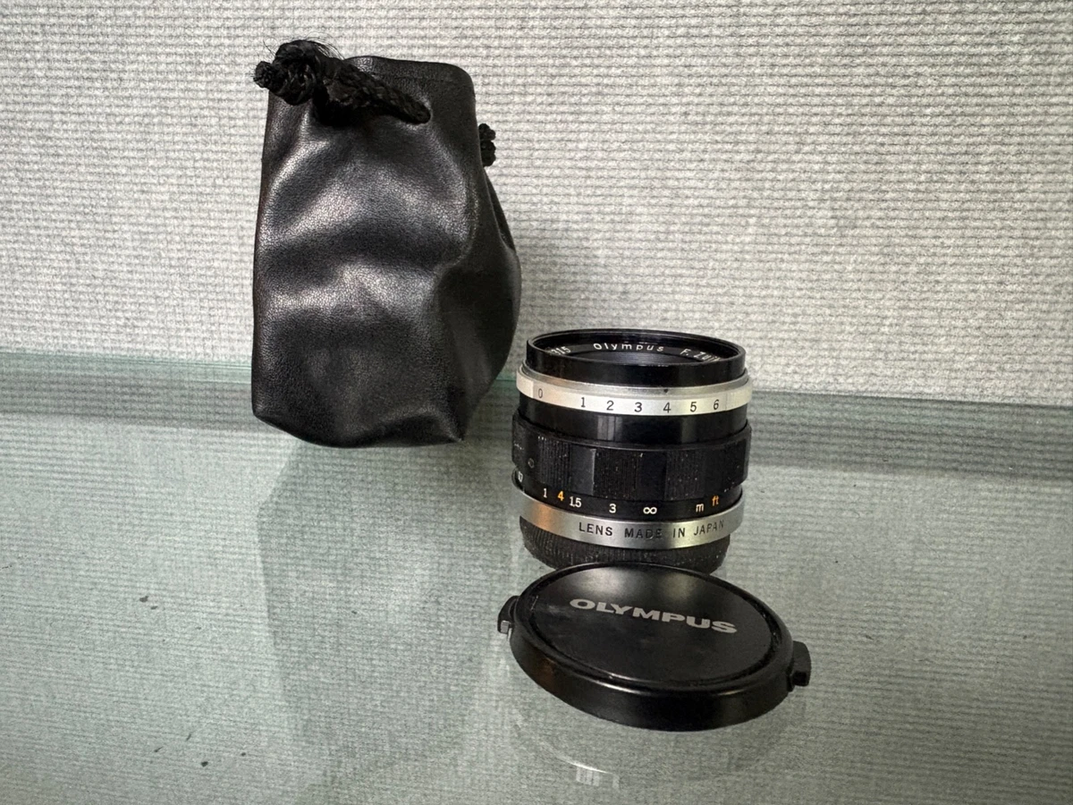 F/1.8 Camera Lenses Olympus Zuiko 38mm Focal for sale | eBay