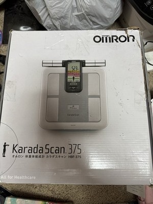 Omron KARADA Scan Body Composition & Scale HBF-375 *Language