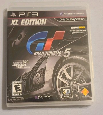 Gran Turismo 5 - XL Edition - Sony PlayStation 3/ CIB/ TESTED AND
