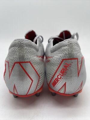 Nike Vapor 12 Elite SG Pro Wolf Grey Crimson AQ0595-061 Men's Size