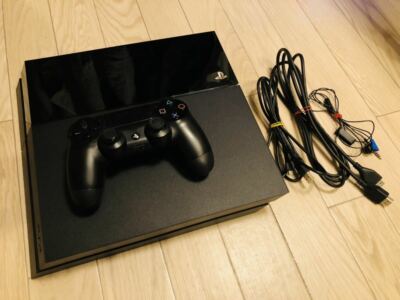 PS4 Jet Black Original 500GB Console Box Sony PlayStation 4 [BOX