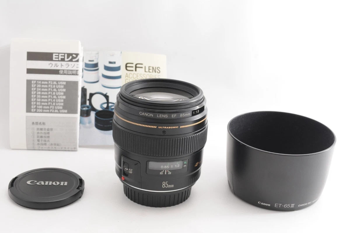 Canon EF 85mm Focal Camera Lenses for sale | eBay
