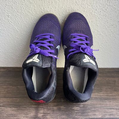 Nike Kobe 11 Elite Low Eulogy Hyper Grape Basketball Mens Size