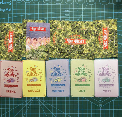 Irene Seulgi Wendy Joy Yeri photocard sappy red velvet japanese
