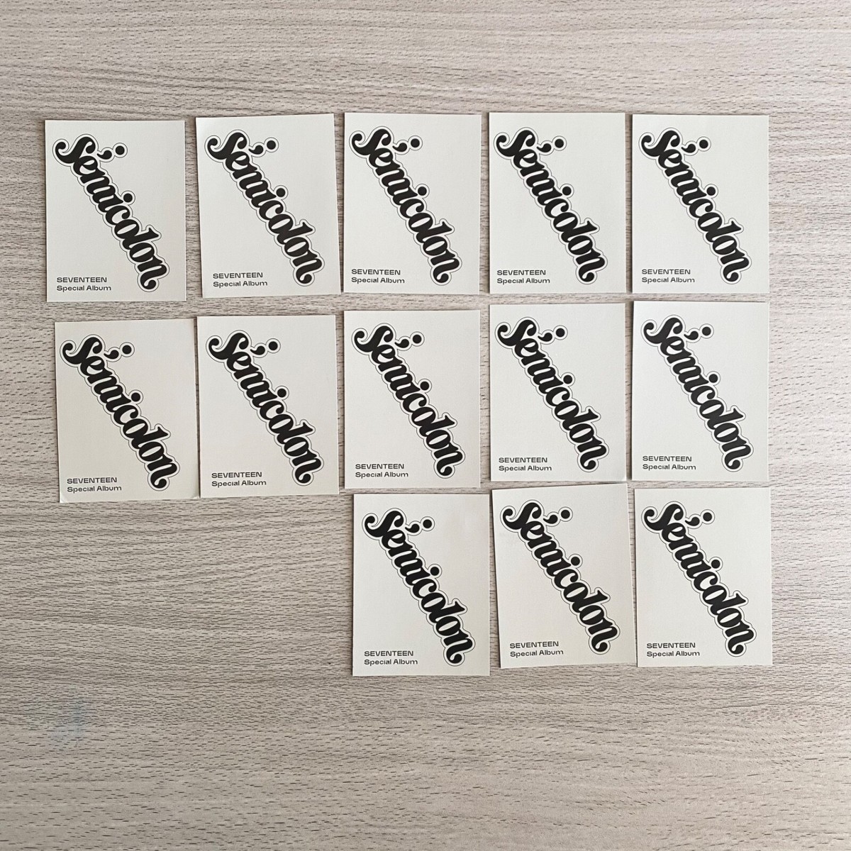 SEVENTEEN special album Semicolon All member complete set | eBay
