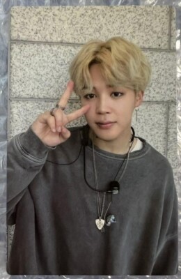 BTS Jimin Photocard Memories of 2017 Blu-Ray Limited Official