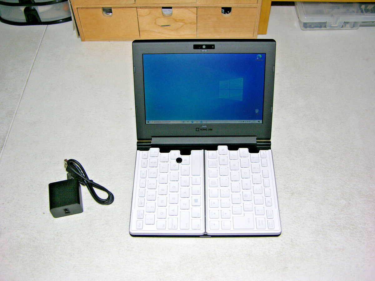 King Jim Portabook XMC10 Netbook UMPC Laptop 701C Windows 10 BT