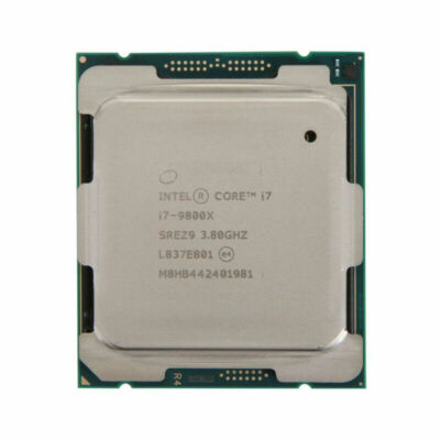 Intel Core I7-9800X CPU X-series Processor 16.5MB Up To 4.5GHz