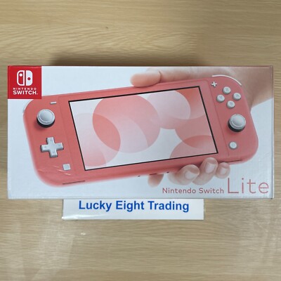Nintendo Switch Lite Coral Pink Box Console [N] | eBay