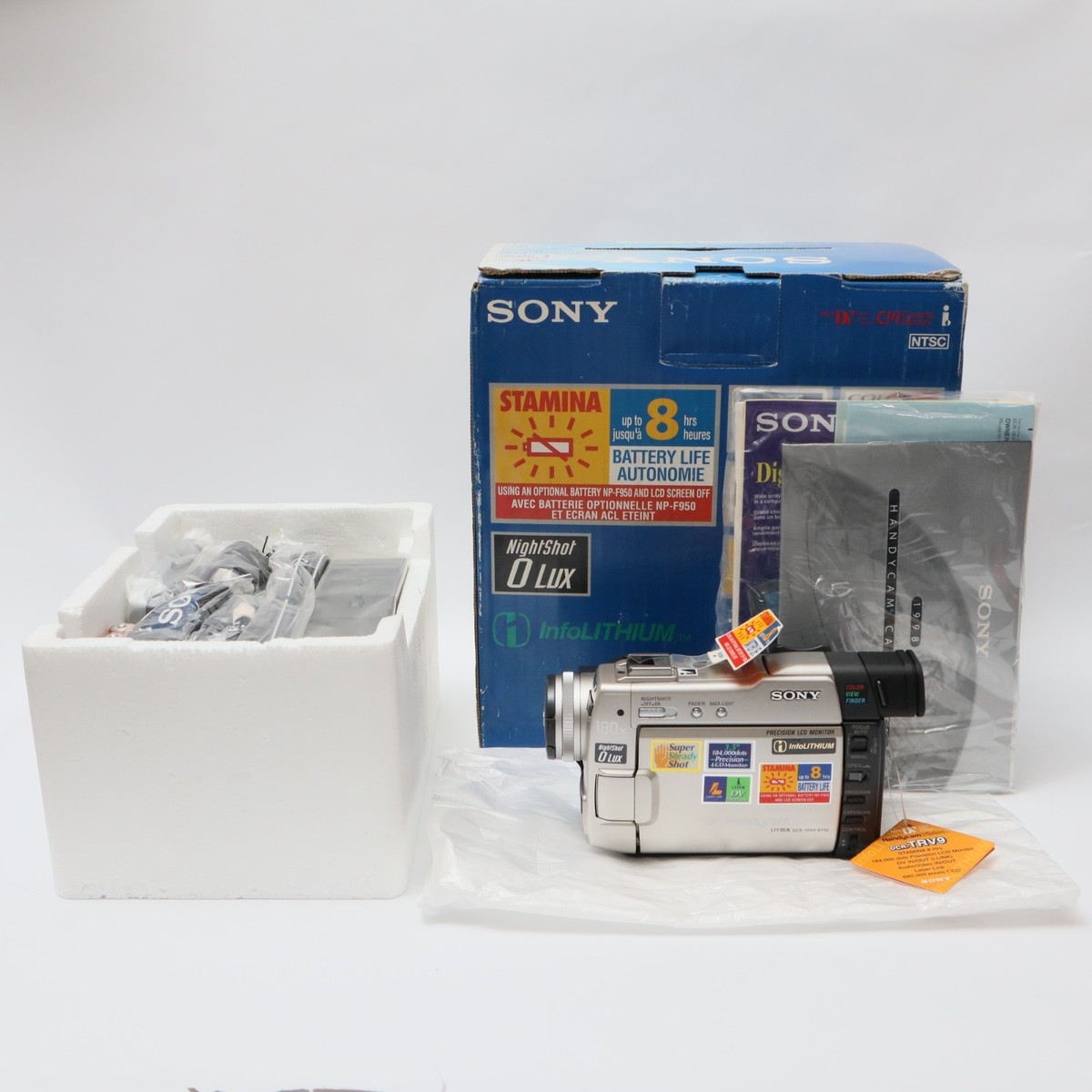 Sony Handycam DCR-TRV9 Mini DV Camcorder for sale online | eBay
