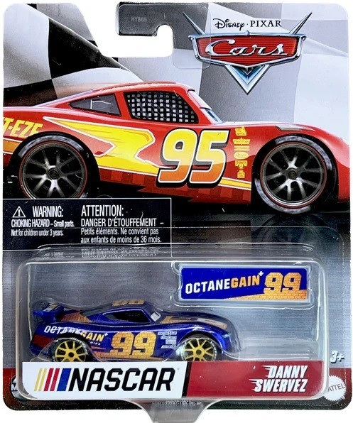 DANNY SWERVEZ 99 NASCAR Octane Gain Cars 1:55 Mattel Die-cast Auto