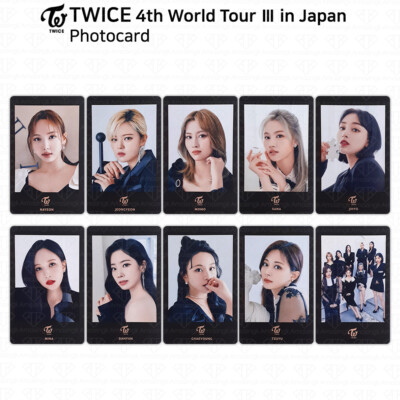 TWICE 4th World Tour III in Japan Official Photocard Sana Mina