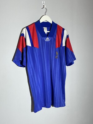 National Team France Adidas Equipment 1992 Vintage Home Football