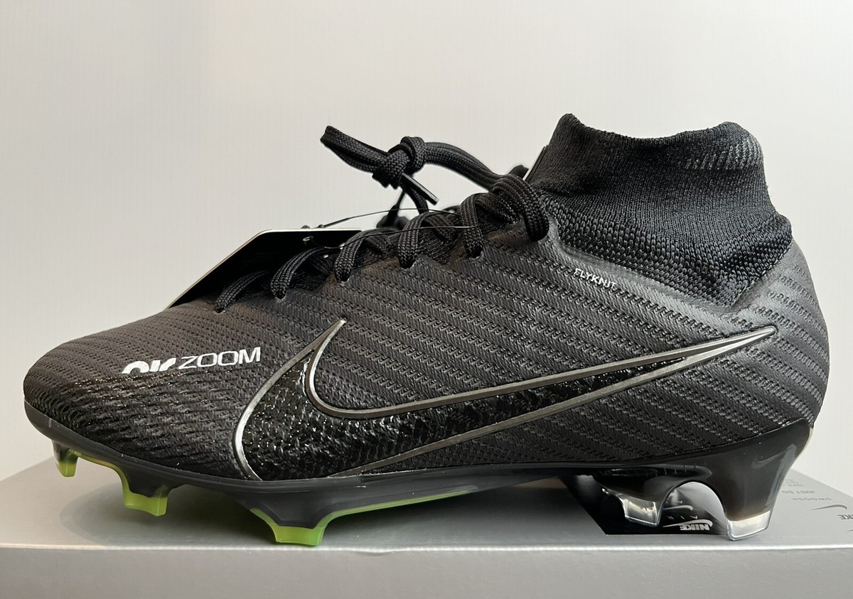 Nike Zoom Mercurial Superfly 9 Elite FG Black DJ4977-001 Men's 5.5