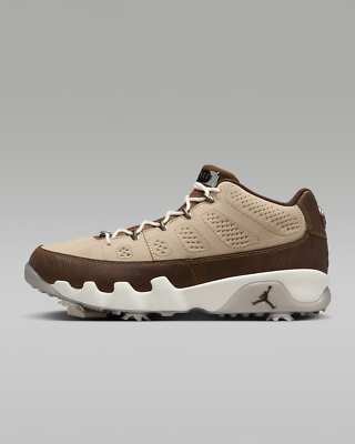 FN6929-200 Happy Life Wood Nike Air Jordan 9 Golf NRG Hemp Pecan