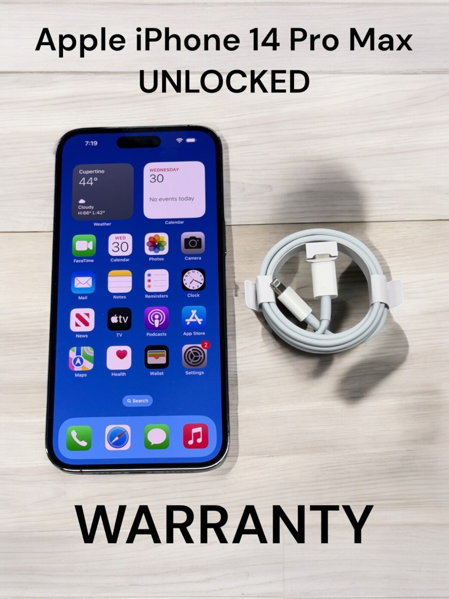 Apple iPhone 14 Pro Max - 256 GB - Purple Unlocked Verizon, AT&T