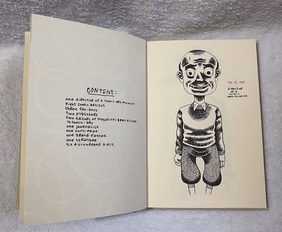 Long Time Relationship Julie Doucet HC 1st Ed 2001 Drawn