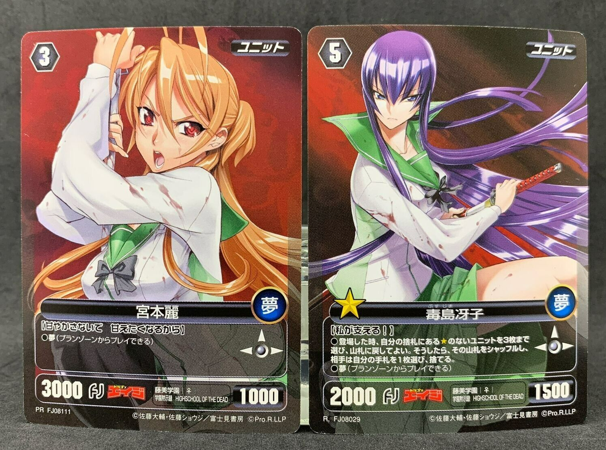 High School of The Dead SAEKO BUSUJIMA REI R PR Project Revolution