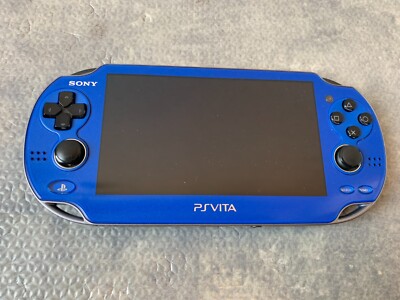 SONY PlayStation PS Vita PCH-1000 ZA04 Sapphire Blue Wi-Fi Boxed