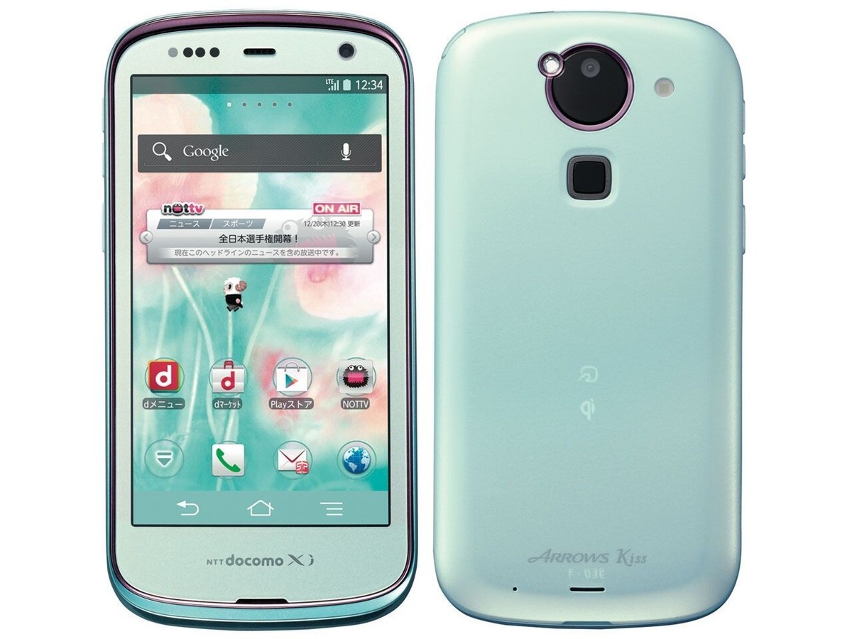 DOCOMO FUJITSU F-03E ARROWS KISS ANDROID SMARTPHONE UNLOCKED NEW