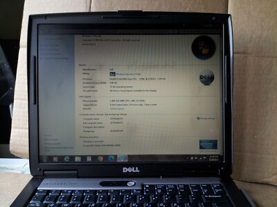 Dell latitude D530 PP17L Windows 7 Ultimate activated 2GB ram 80GB