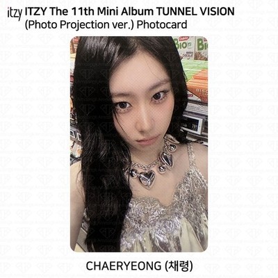 ITZY The 11th Mini Album TUNNEL VISION Official Photocard Goods