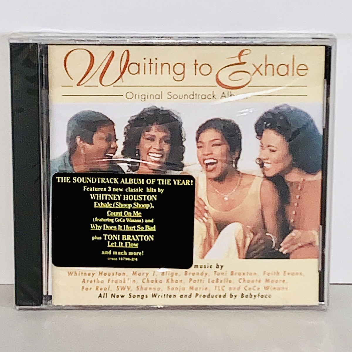 Sealed Waiting to Exhale Original Soundtrack Album CD feat