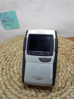 Casio TV-880 LCD Handheld Color Portable Television | eBay