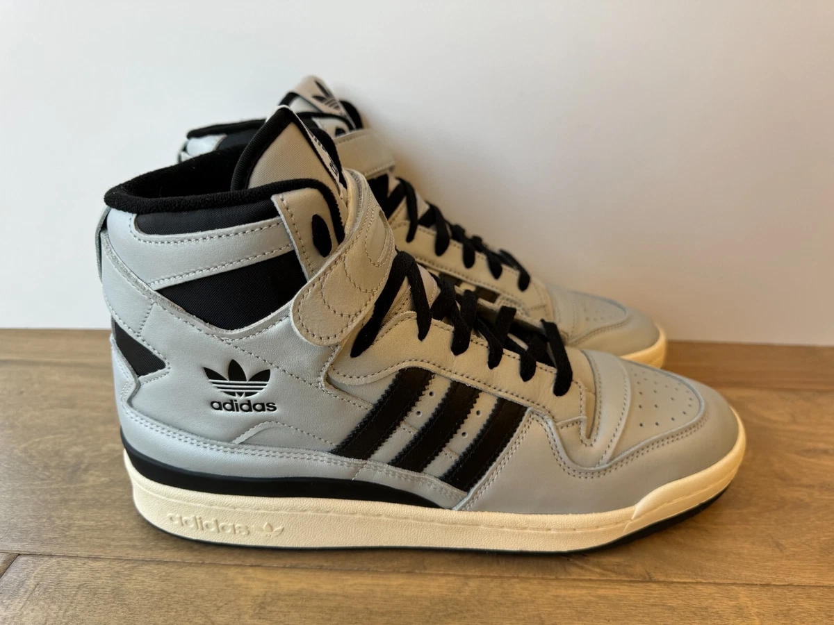 adidas Forum 84 High Silver Black for Sale | Authenticity