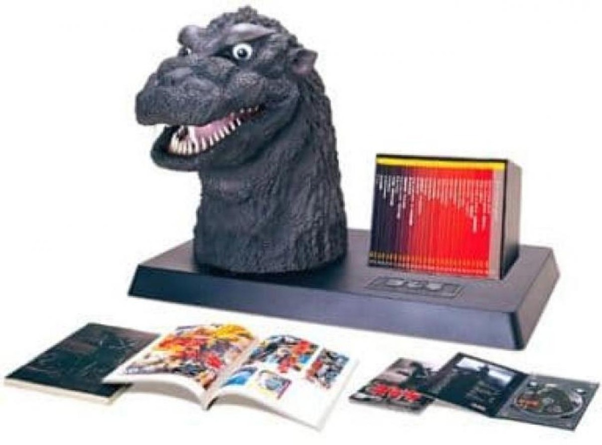 GODZILLA FINAL BOX DVD booklet Godzilla head Carton box for