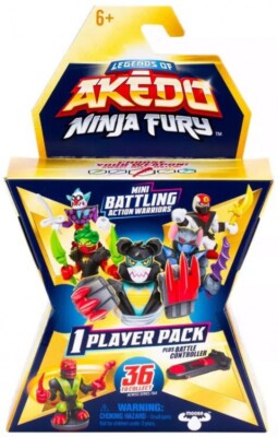 Ninja Fury 1 Player Pack Mini Battling Action Figure MYSTERY Pack