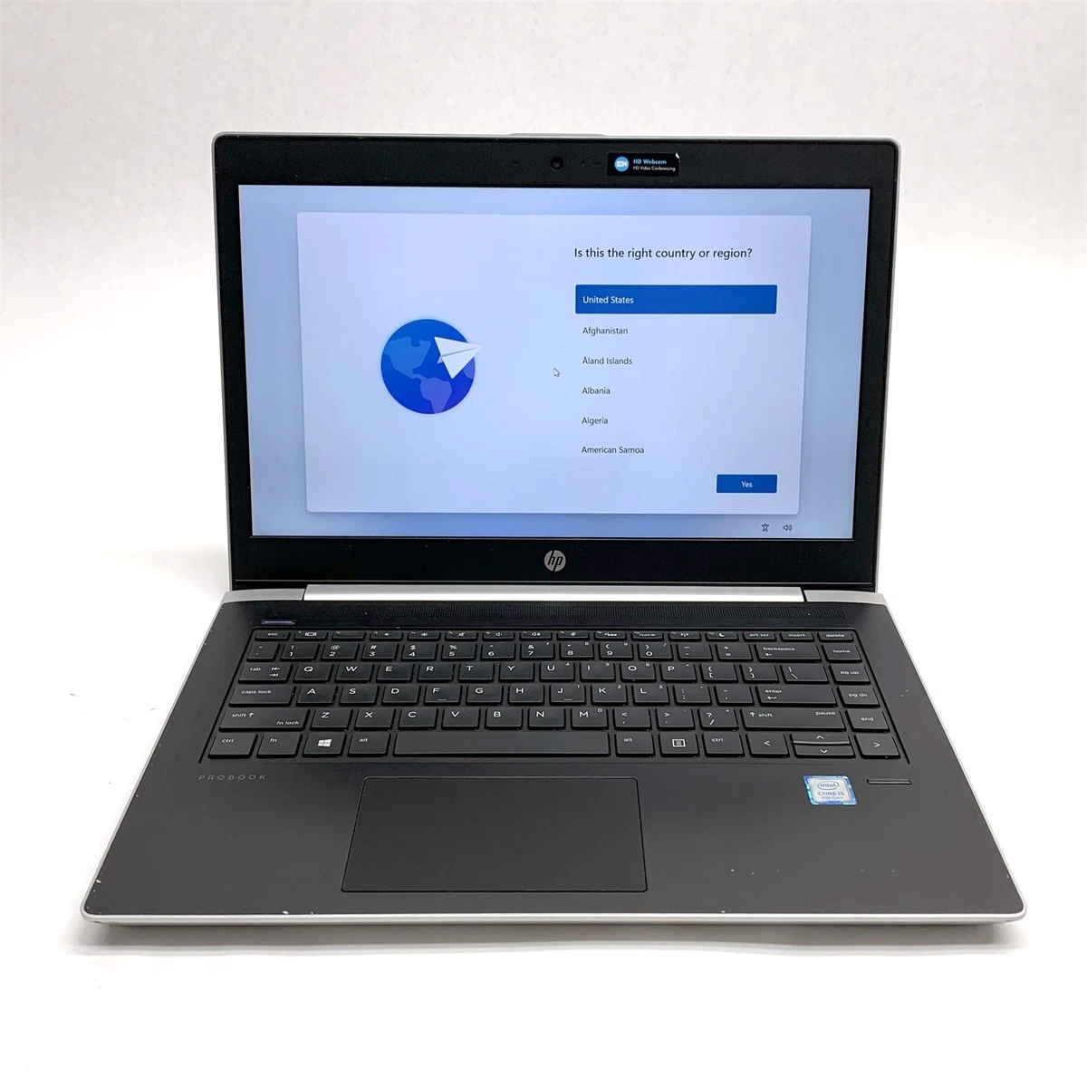HP ProBook Intel Core i5 8th Gen. PC Laptops & Netbooks 256 GB SSD