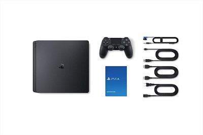 Sony PlayStation 4 PS4 HDD 500GB Jet Black CUH-2100AB01 Japan