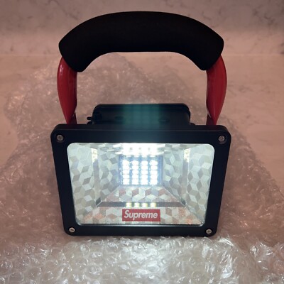 Supreme Cordless Floodlight Lamp Red FW16 New W/tags Box Ships Now