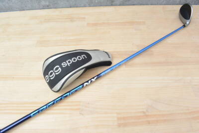 Pro Gear PRGR egg Spoon BLACK Fairway Wood 3W 15 Speeder NX BLUE